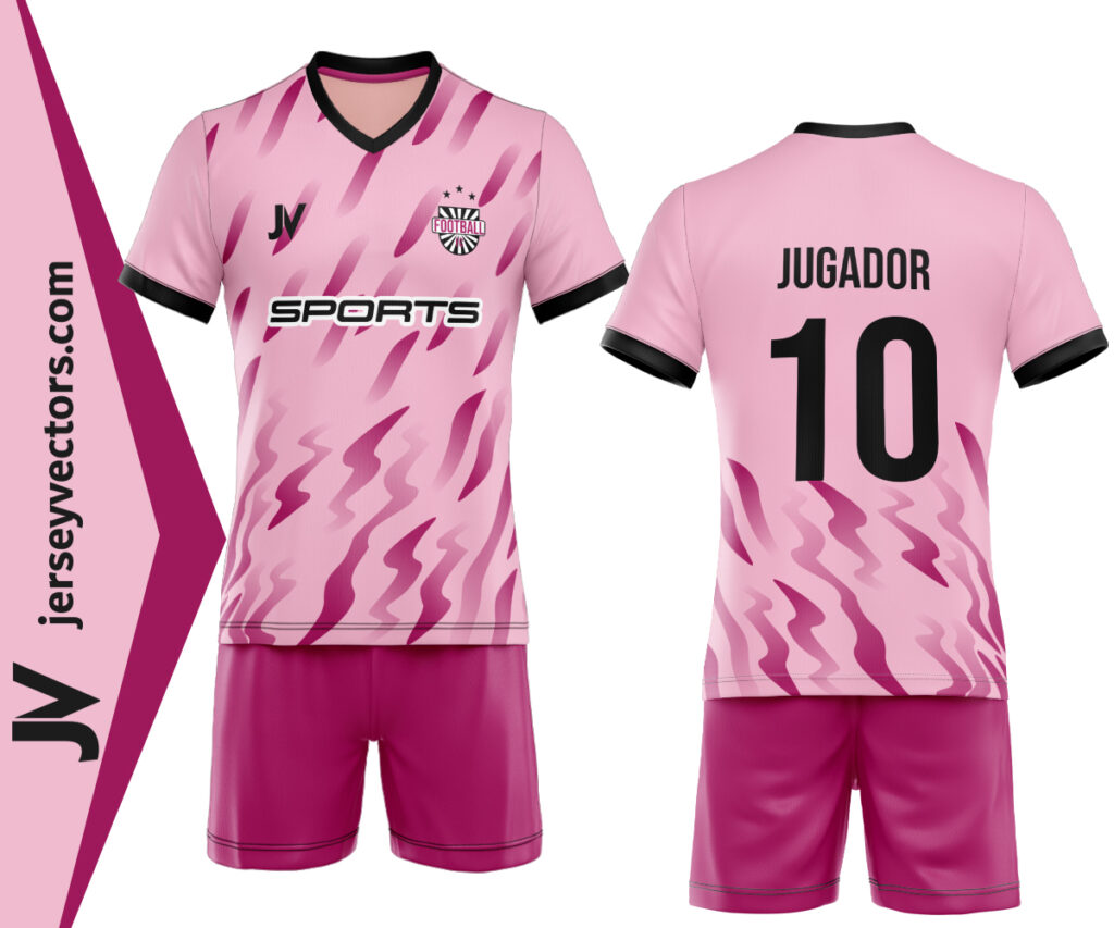 Vector de Camiseta color Palo de Rosa › jerseyvectors.com