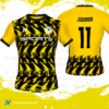 Jersey Vectors Yellow Grunge - Image 3