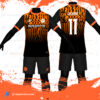 Jersey Vectors Lines Orange - Image 2