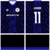 Jersey Vectors Blue Black