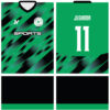 Jersey Vectors Green Black
