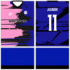 Jersey Vectors Pink Blue Black