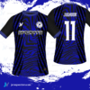 Jersey Vectors Blue Black - Image 3