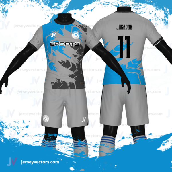 Jersey Vectors Lead Blue - Image 2