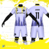 Jersey Vectors Purple Yellow - Image 2