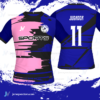 Jersey Vectors Pink Blue Black - Image 3