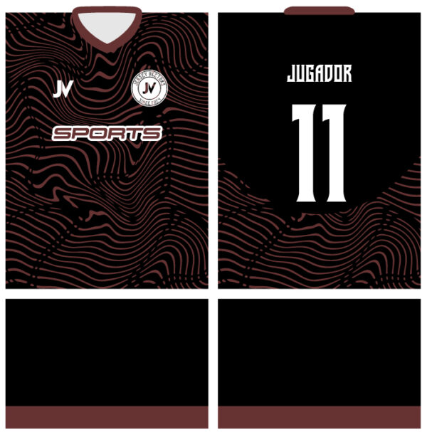 Jersey Vectors Black Brown