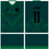 Jersey Vectors Green Trama