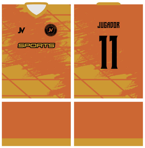 Jersey Vectors Muztard Orange