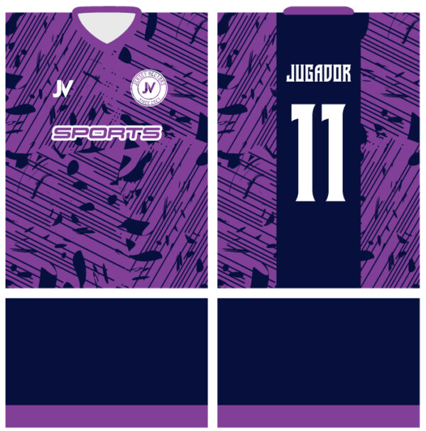 Jersey Vectors Purple Blue