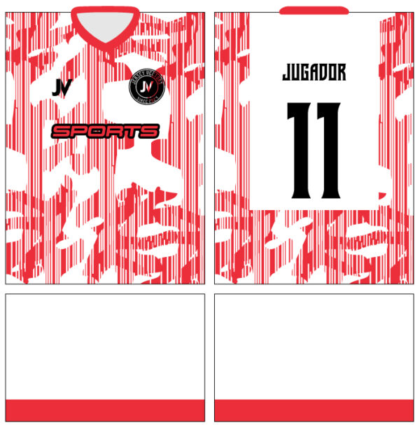 Jersey Vectors  White Orange