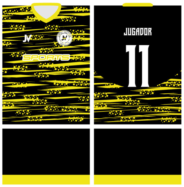 Jersey Vectors  Yellow Black