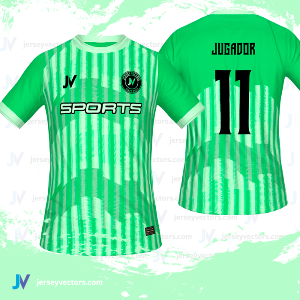 Jersey Vectors Green Colors - Image 3