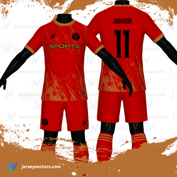 Jersey Vectors Brown Start - Image 3