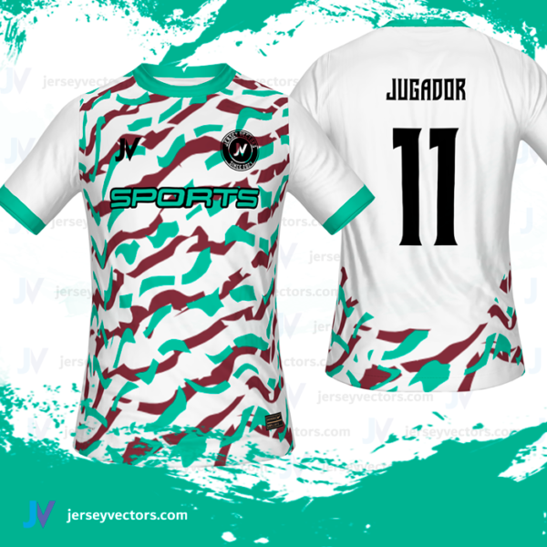 Jersey Vectors Mint Colors - Image 3