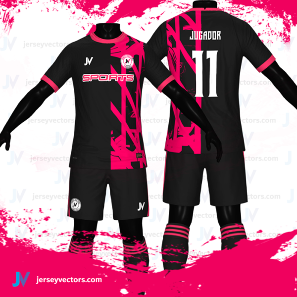 Jersey Vectors Pink - Image 3