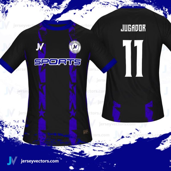 Jersey Vectors Blue Start - Image 3