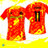 Jersey Vectors Orange Yellow Grunge - Image 2