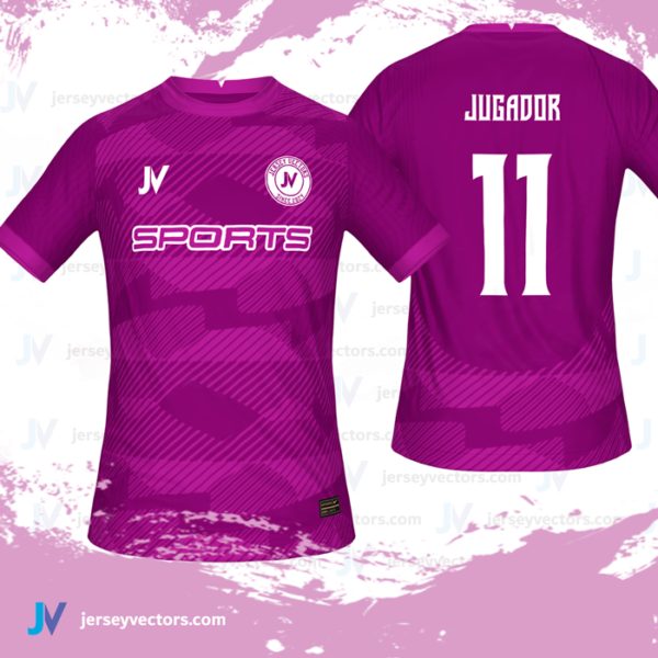 Jersey Vectors Purple - Image 2