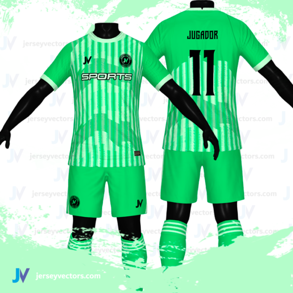 Jersey Vectors Green Colors - Image 2