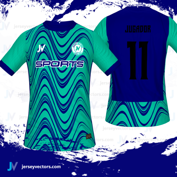 Jersey Vectors Blues Mint - Image 2