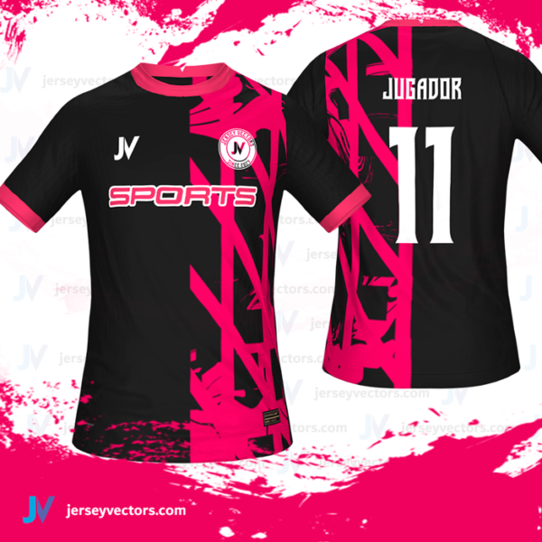 Jersey Vectors Pink - Image 2