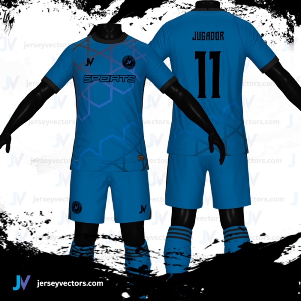 Jersey Vectors Blues Black - Image 3