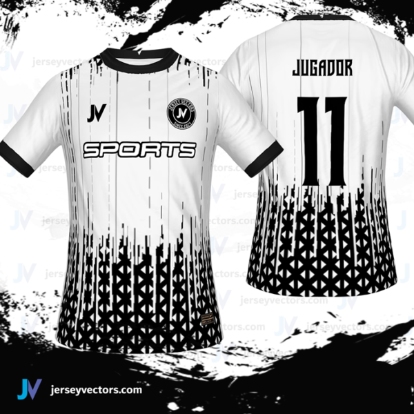 Jersey Vectors Black White - Image 2