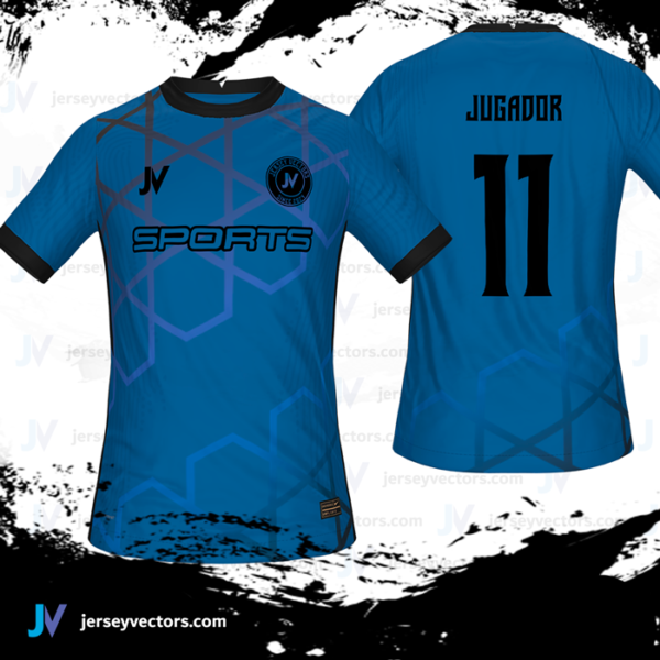 Jersey Vectors Blues Black - Image 2