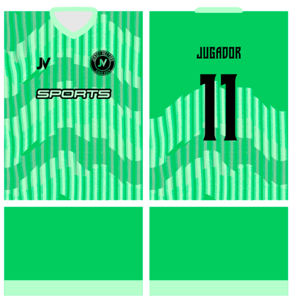 Jersey Vectors Green Colors