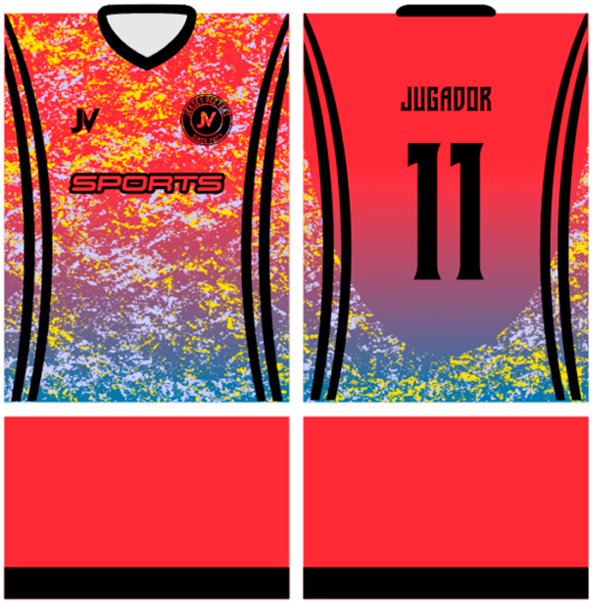 Jersey Vectors  Orange Colors