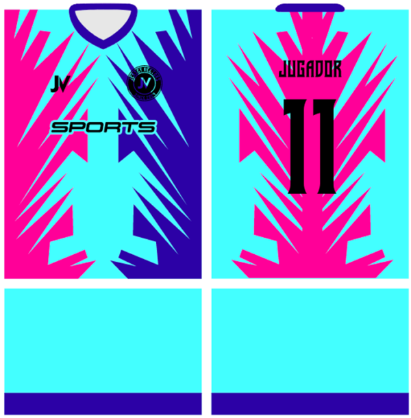 Jersey Vectors  Blues  Pink