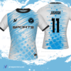 Jersey Vectors White Blue - Image 3