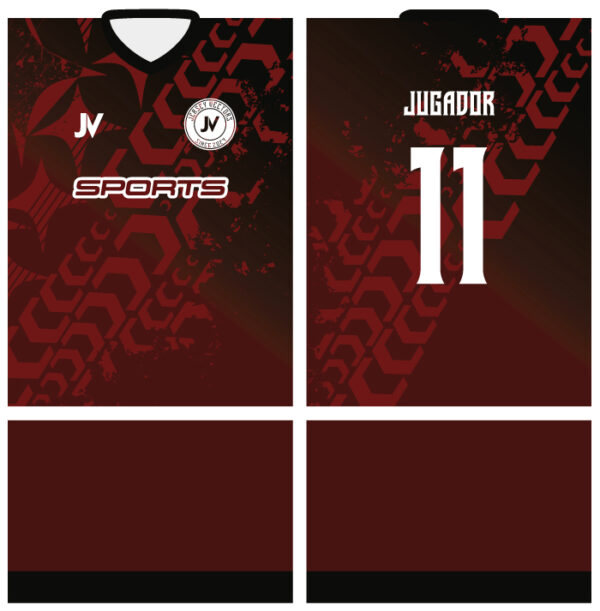 Jersey Vectors Black Red