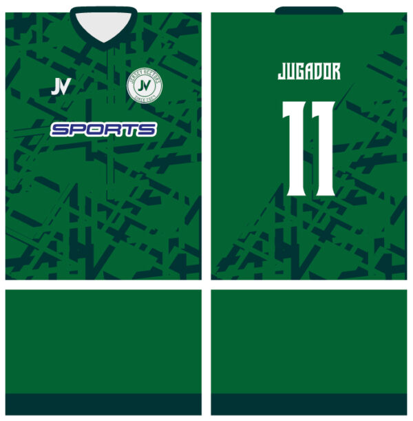 Jersey Vectors  Lines Green