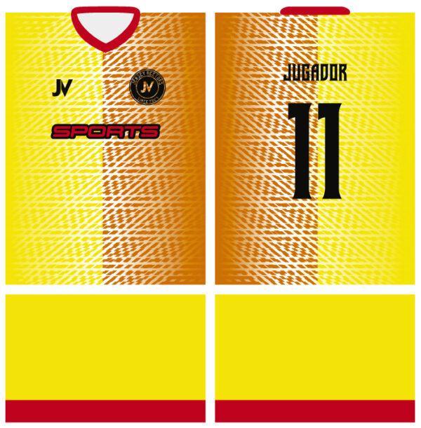 Jersey Vectors  Yellow Orange