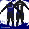 Jersey Vectors Blue Black - Image 3