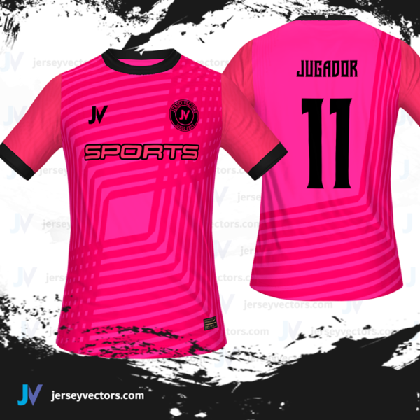 Jersey Vectors Pink Colors - Image 3