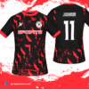 Jersey Vectors   Red Black - Image 3
