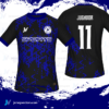 Jersey Vectors Blue Black - Image 2