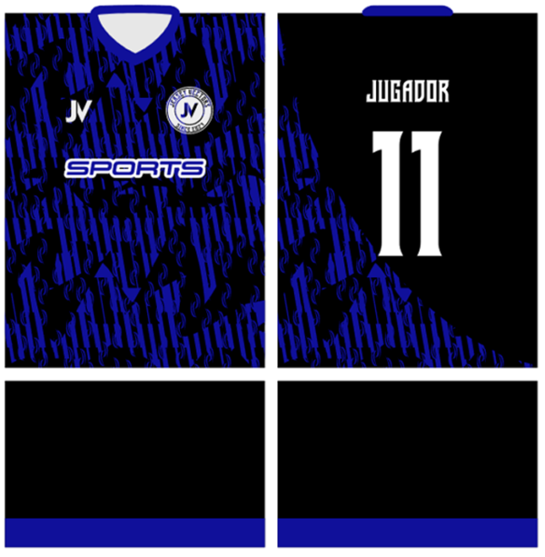 Jersey Vectors  Blue Black